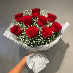 9 Rosas Vermelhas
